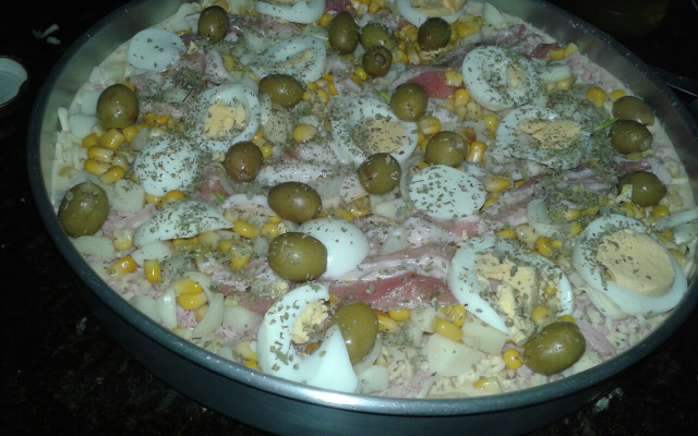 Torta portuguesa de liquidificador