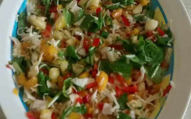 Salada Natalina light