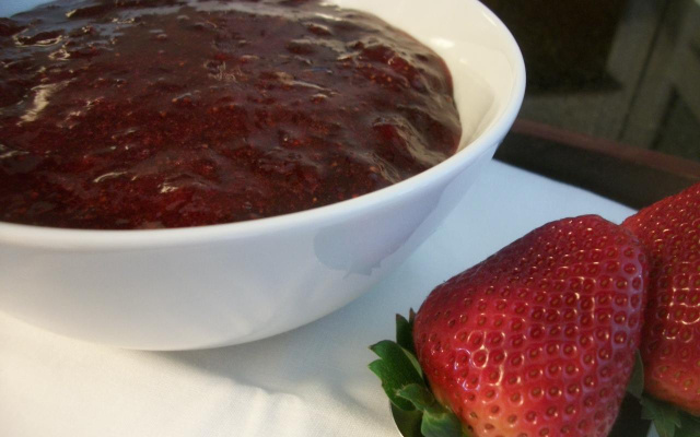 Geleia de morango