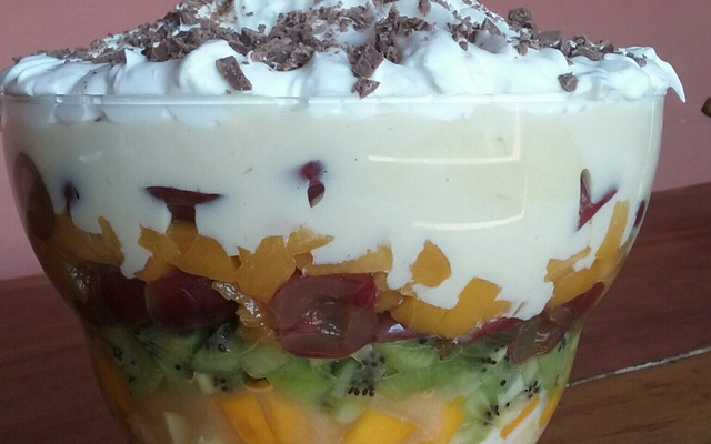 Macedônia de frutas