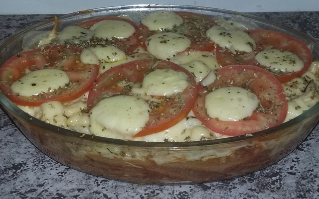 Macarrão sabor pizza