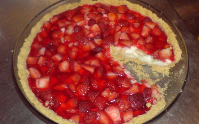 Deliciosa torta de morango