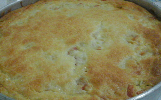 Torta de pizza do Marcelo