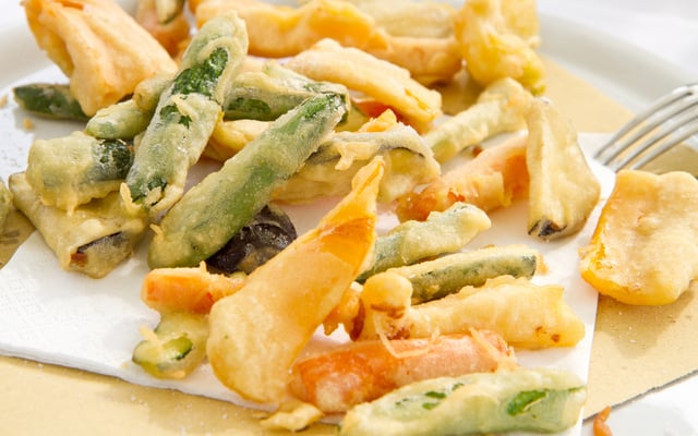 Tempurá de legumes