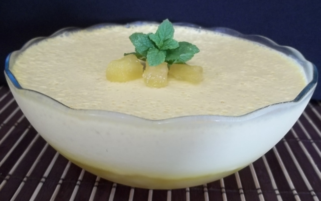 Sobremesa de abacaxi