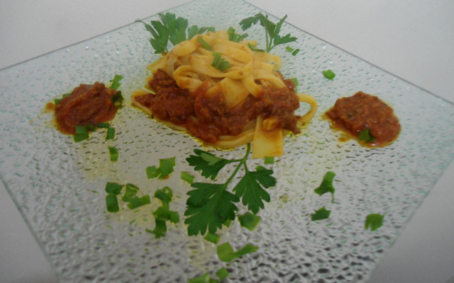 Macarrão à bolonhesa da Duda