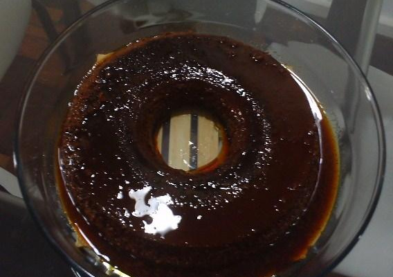 Pudim de Chocolate em pó