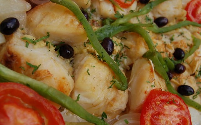 Bacalhau a lagareiro