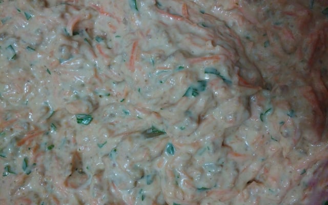 Patê de atum com cenoura