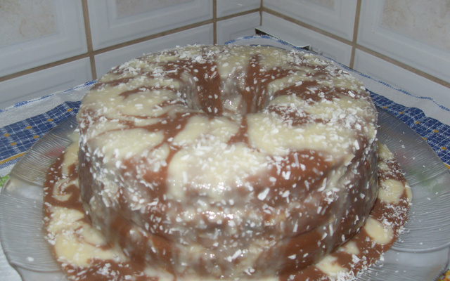 Bolo cavado guloseima