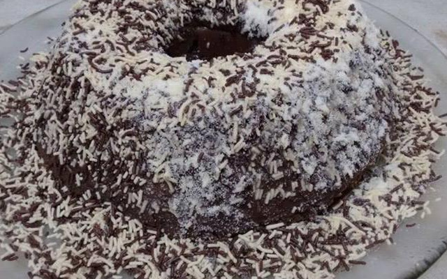 Brigadeirão de leite ninho