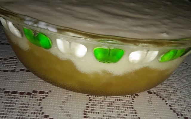 Delícia de abacaxi com coco