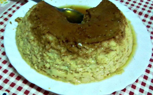 Pudim de ovos da Adília
