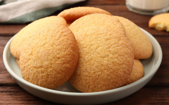 Biscoitos de fubá a maisena