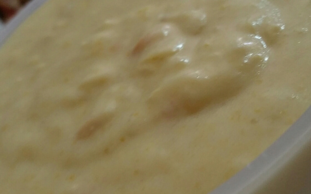 Creme de milho delícia