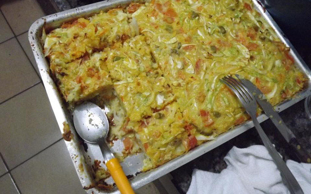 Torta de repolho da Nati