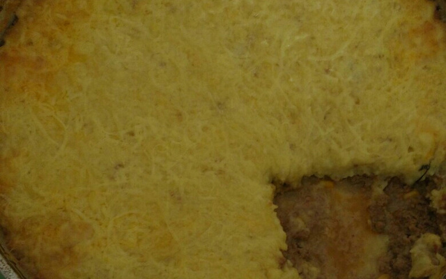 Torta de carne moída e batata