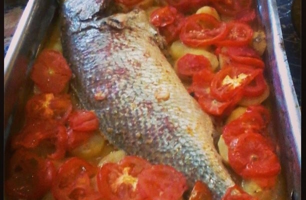 Corvina Recheada Assada