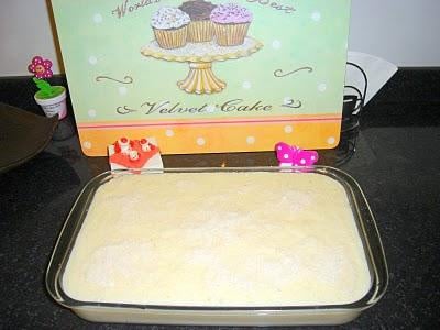 Cuscuz com leite condensado