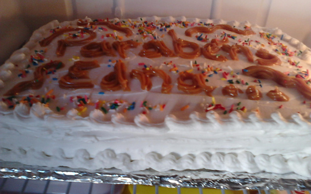 Bolo de aniversário