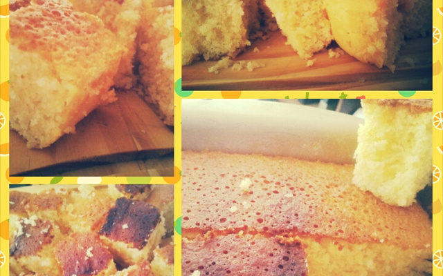 Bolo fofo de laranja