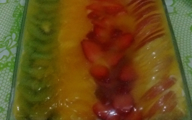 Torta de maçã cremosa