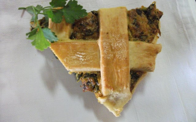 Torta supreme de espinafre