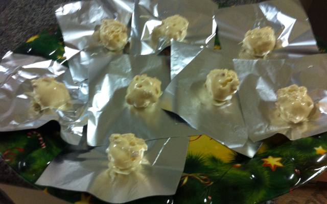 Bombom de batata doce