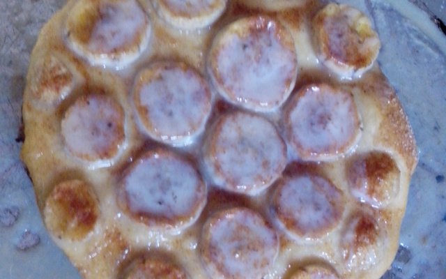 Pizza de banana