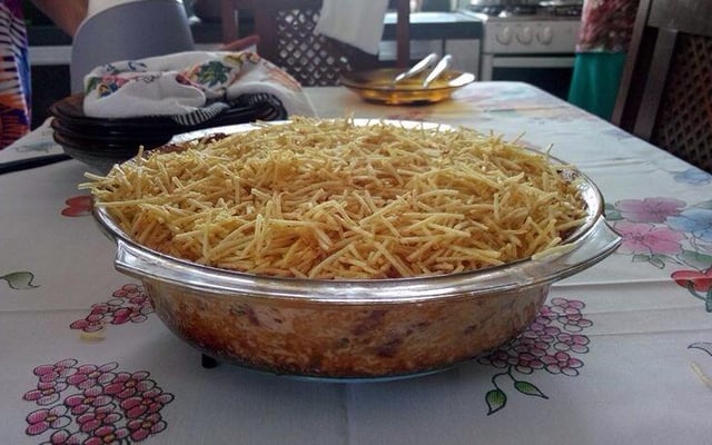 Estrogonofe de frango assado