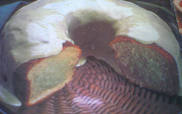 Bolo verde delicioso