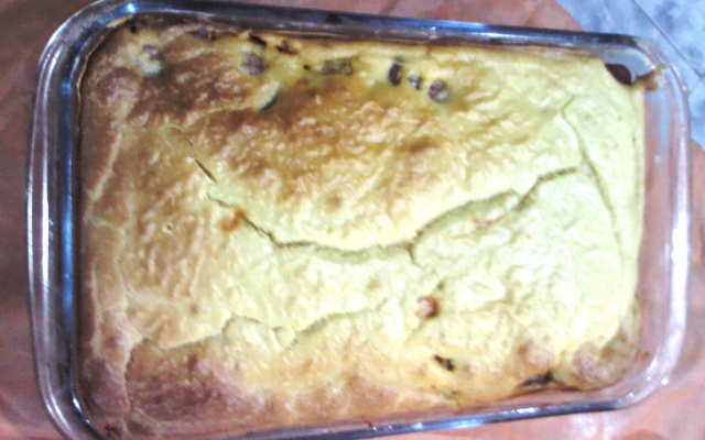 Cachorro quente de forno