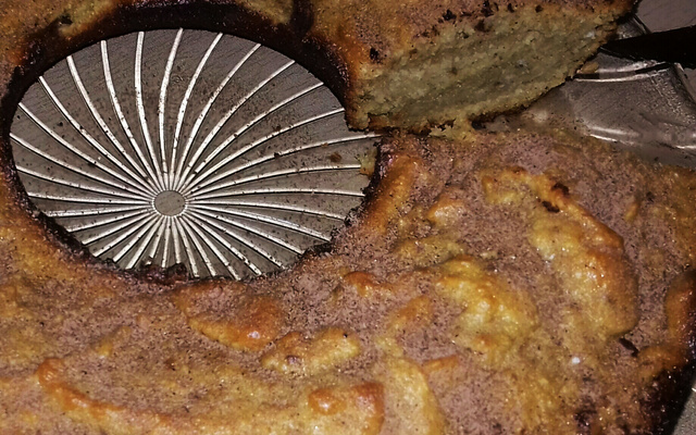 Bolo de banana da terra