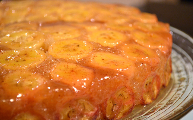 Bolo de banana fácil