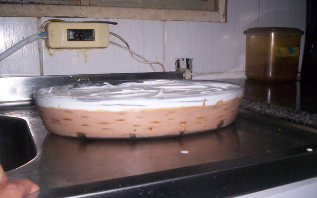 Torta de bolacha simples