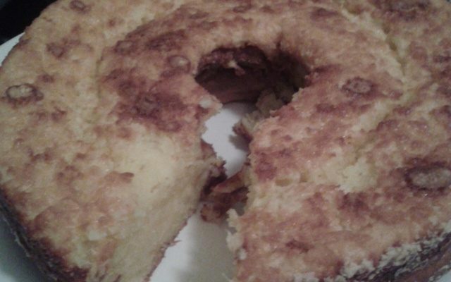 Bolo de milho e coco