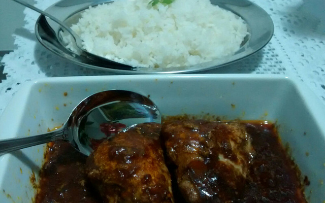 Sobrecoxas ao molho especial