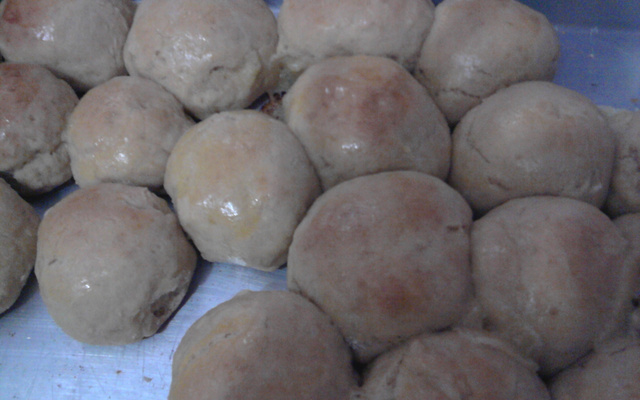 Pãozinho de minuto recheado