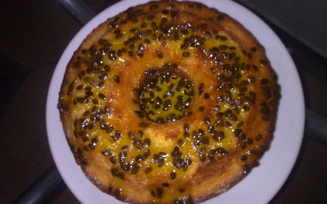 Bolo de maracujá