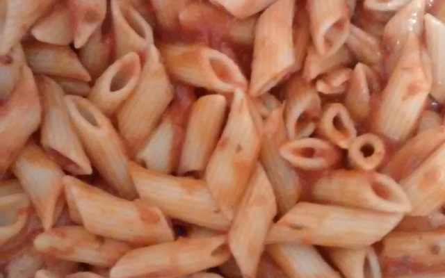 Macarrão de microondas - o verdadeiro