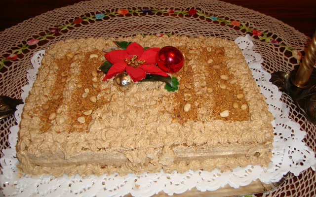 Torta de amendoim da Renê