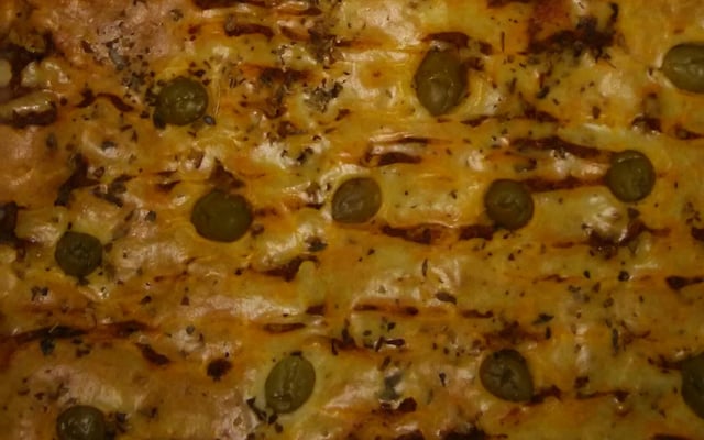 Torta de liquidificador com carne moída