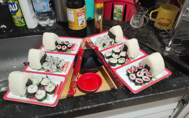 Sushi caseiro