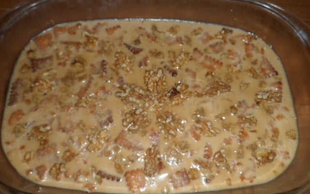 Pavê de nozes, fácil e delicioso