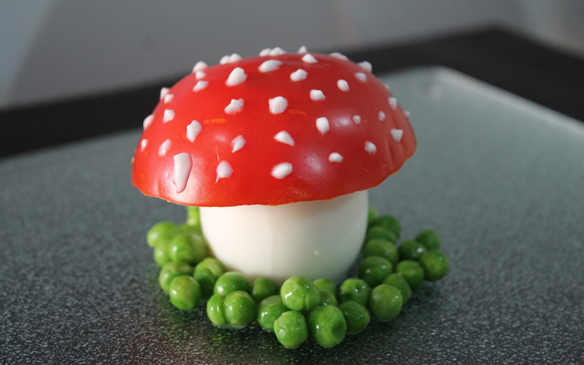 Cogumelos de halloween