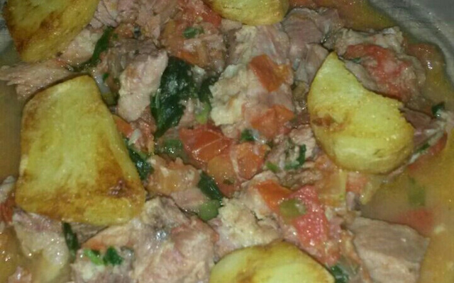 Costelinha de porco salgada