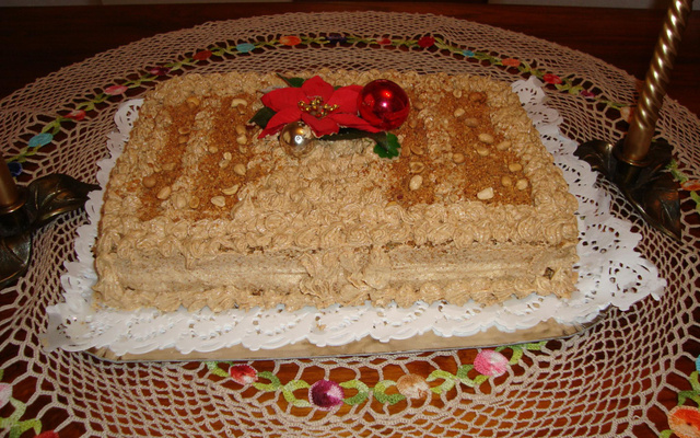 Torta de amendoim da Renê