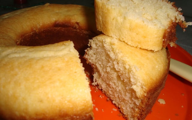 Bolo de trigo fofinho