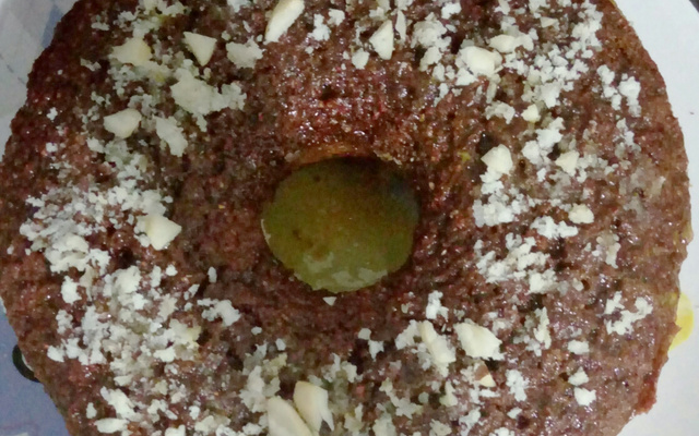 Bolo integral de beterraba