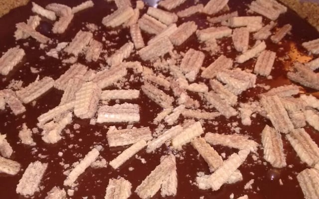 Torta de creme belga